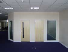 dry wall partition