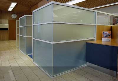 glass partition